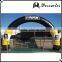 8m wide oxford cloth inflatable entrance archway, inflatable finish line arch for advertising