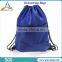 Good workmanship 190T polyester sport drawstring backpack bag