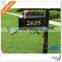 customized iron casting standing mailbox