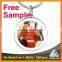 Free Sample_metal basketball t shirt jersey printed souvenir keychain