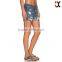 2015 rolled up hem cut ripped jeans women shorts JXQ1097