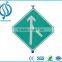 Aluminium LED Flashing Alto Solar Road Traffic Sign/Solar Panels Informative Traffic Sign