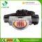 AAA battery high power 8+2 red LED headlamp 60LM promotional led headlight