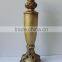 2016 new design hot sale big size resin antique candle holders wholesale