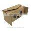 OEM Google Cardboard Version 2.0 42mm lens VR 3d Glasses Promotion gift Customized Google Cardboard vr Cheap Product