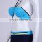 Domi young ladies bandeau swimwear sport type secure bottom high school girl bikini