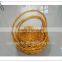 Wholesale many color wicker basket with handles arts and crafts