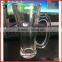 Bright Style Handle Drinkingware 281ml Unique Glass Profiled Beer Mug