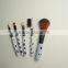 Private Label Hair Brush 5pcs Travel Sets Cosmetic Makeup Brushes for Kids