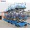 China hydraulic mobile manual scissor lift platform with trade assuarance