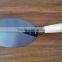 carbon steel or stainless steel bricklaying trowel with wood handle or plastic handle