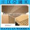 China Hardboard factory/4x8feet hardboard with smooth surface and rough back