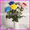 PU real touch wedding artificial rose flower