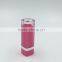 colored lipstick tube empty packaging