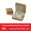 Big Factory Specialized Jewelry Workshop Custom foam velver insert logo printed cardboard paper jewelry box