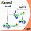 120/80mm 3 wheel plug in aluminum T bar kick kick new type children scooter