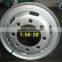 7.50-20 truck steel wheel rim