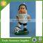 Wholesale Funny Resin Soccer Gnome figurine wholesale