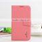 2014LZB Oracle bone grain series leather cover case for sony xperia z2