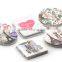 Small metal cosmetic mirror in chrome and Small Round Metallic Cosmetic Pocket Mirror,Small Mirror