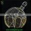 Christmas hot sell giant ball motif light christmas lighted ball ornament light
