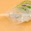 custom printing transparernt liquid plastic stand up bag pouches wholesale