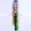 Braid Pull Half Up And Wear With Head Pieces Cosplay Costume Festival Synthetic Wig