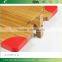 TFGJ014 XingYuan Bamboo Cutting Board with Carving Knife, Red Silicone cover