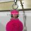 2015 fashion fox fur chain dyed color chain