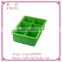 durable silicone ice form,Bar craft Rubber ice cube tray,whisky ice blocks 6-FDA silicone Tovolo King ice cube