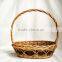 cheap wholesale wicker basket for bread with handle