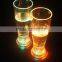 plastic led flashing glass, LED Lighted Cola Glass for wedding decoration