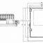 30w low price 6kv anti-surge driver on board ac reflector 80ra 80lm smd driverless project flood light