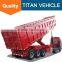 2 Axles Trailer And 4 Wheels Farm Trailer Tractor Tipping Trailer For Sale