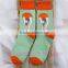 2015 Japanese sexy cotton girl knee high printed cute socks, socks for girl