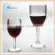 unbreakable disposable plastic wine glass