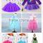 Christmas Elsa Dress Cosplay Costume Kids Princess Birthday Anna Dresses For Girl Girls Dress Sister Anna Costume Dress Cosplay