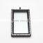 Rectangular Glass Lockets Made of 316L Stainless Steel Wholesale