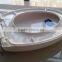 FG520PP Duroplast PP d shape family toilet seat with soft close damper