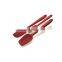 Three pcs Silicone Spatula set With stainless steel inside Food Grade Silicone Cooking Spatula Heat Resistant Silicone