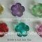 colorful glass candle holder