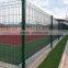 Folding Dark Green PVC Coated Welded Wire Mesh Fence Panels