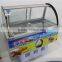 Dairy display-series Ice porridge display-series /commercial freezer /Horizontal test the daity counter