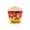 Custom Brand Printed Paper Popcorn cup/bucket/tub