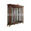 Luxurious Wooden Hand Made European Wine/Display Cabinet/Decoration Cabinet(MOQ=1 SET)