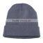 Free Simple Customized Plain Hat 100% Acylic Adult Knit CC Beanie Hat