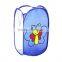 Storage Nylon Cartoon Foldable nylon woven Pop-Up Hamper/clothes laundry basket