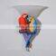Resin parrot animal shaped wall lamps for home