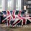 2016 Hot Sell High Quality Europe Vintage Style Living Room Chesterfeild UK Flag Fabric Sofa
