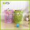 Plastic hollow trash can/PP waste bin for home garbage crate